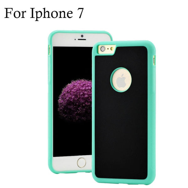 6 6s Novel Anti-gravity Phone Case For iPhone 6 6s 7 Plus Magical Anti gravity Nano Suction Cover Adsorbed Car Antigravity Cases - virtualcatstore.com