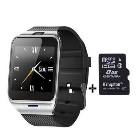 smart watch SIM/TF bluetooth for apple/Android phone smartwatch iphone/samsung Huawei PK U8GT08 wrist watch Multi language - virtualcatstore.com