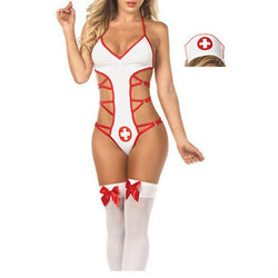 Sexy Nurse Costume Erotic Costumes Women Erotic Lingerie Female Sexy Underwear s - virtualcatstore.com