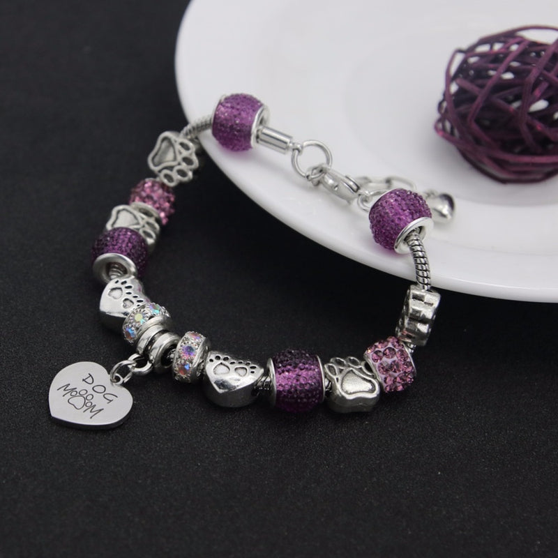 Luxury stainless steel Heart Charm Bracelets - virtualcatstore.com