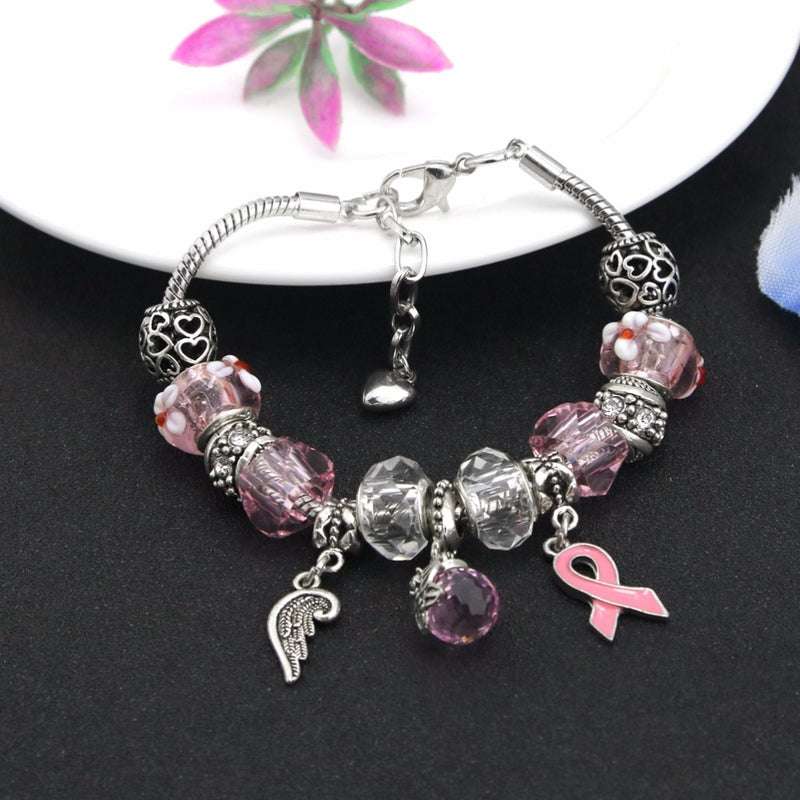 Luxury stainless steel Heart Charm Bracelets - virtualcatstore.com