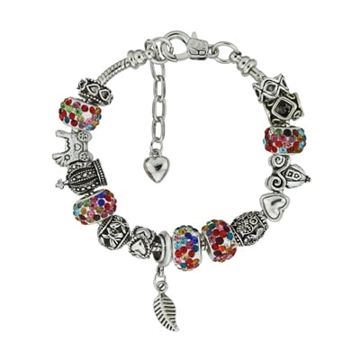 Luxury stainless steel Heart Charm Bracelets - virtualcatstore.com