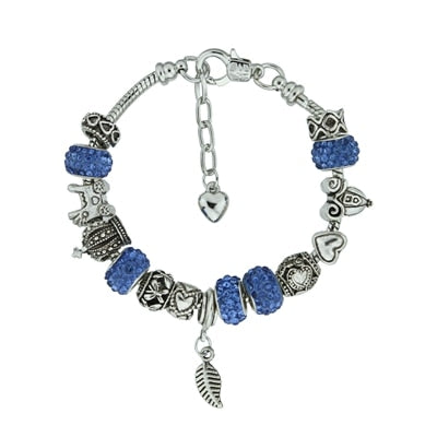 Luxury stainless steel Heart Charm Bracelets - virtualcatstore.com