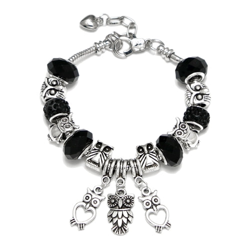 Luxury stainless steel Heart Charm Bracelets - virtualcatstore.com