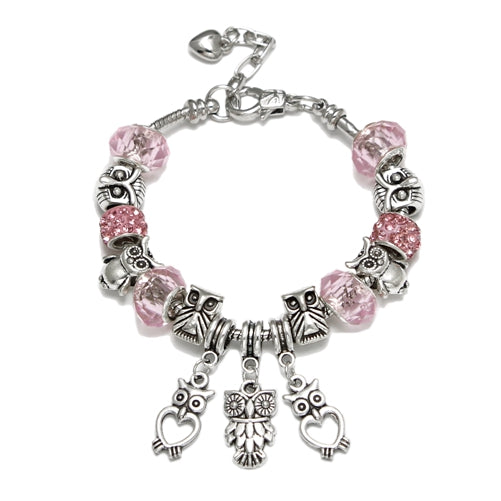 Luxury stainless steel Heart Charm Bracelets - virtualcatstore.com