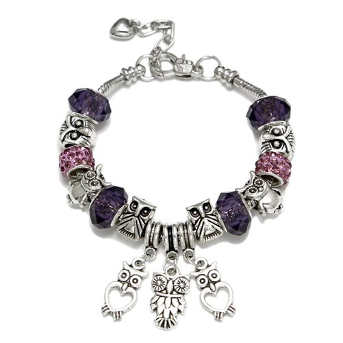 Luxury stainless steel Heart Charm Bracelets - virtualcatstore.com