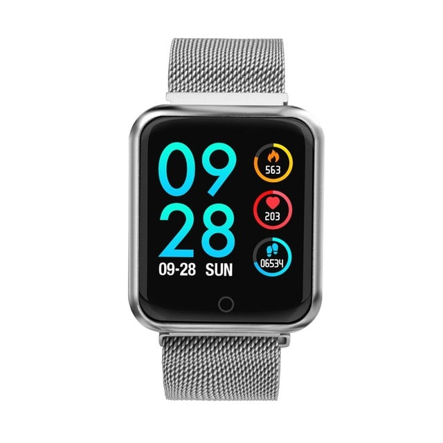 Sports IP68 Smart Watch P68 fitness bracelet activity tracker heart rate monitor blood pressure for ios Android apple iPhone 6 7 - virtualcatstore.com