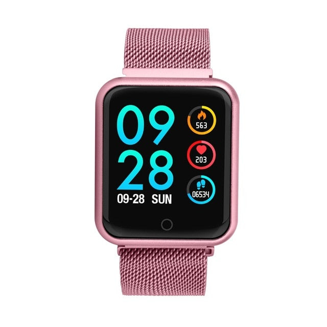 Sports IP68 Smart Watch P68 fitness bracelet activity tracker heart rate monitor blood pressure for ios Android apple iPhone 6 7 - virtualcatstore.com