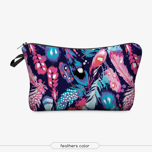 Makeup Bags  Travel  Pouch Women Cosmetic Bag - virtualcatstore.com