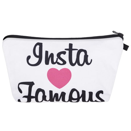 Makeup Bags  Travel  Pouch Women Cosmetic Bag - virtualcatstore.com