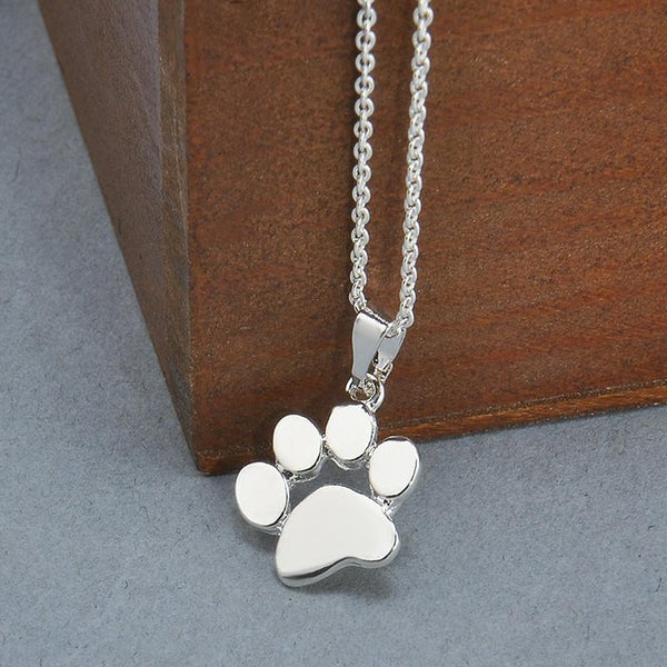 Silver Gold  Cat Necklace - virtualcatstore.com