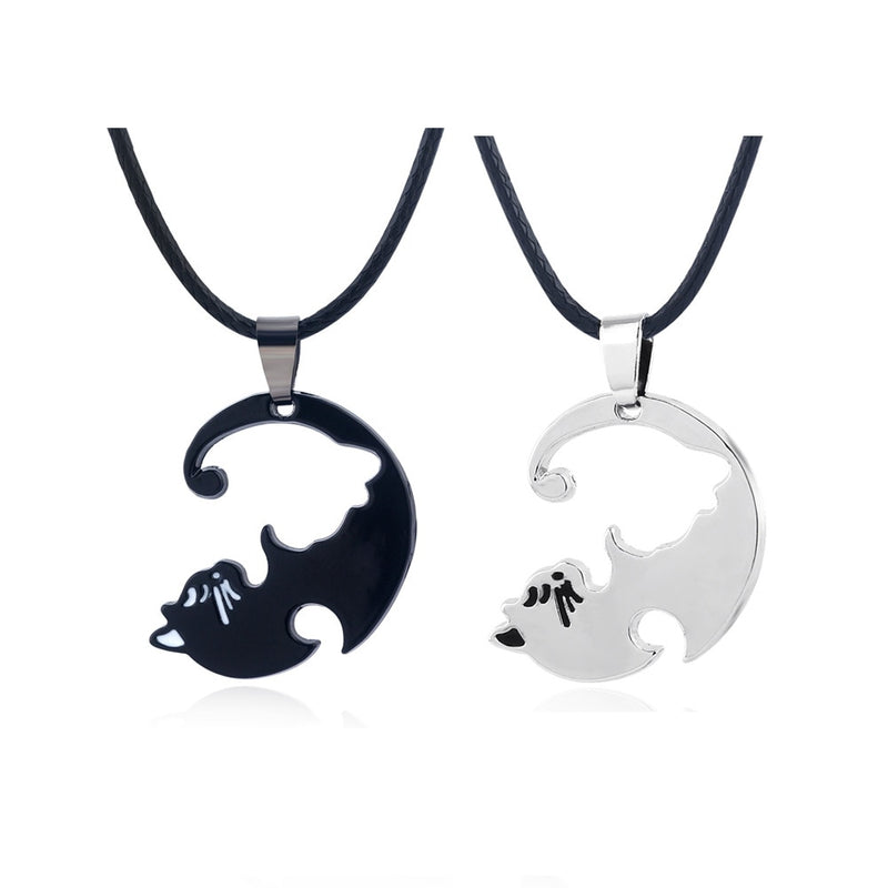 A Pair Couples Necklace - virtualcatstore.com