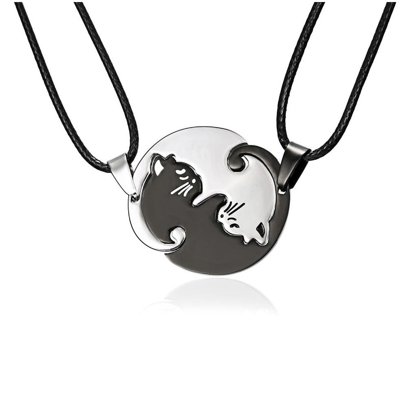 A Pair Couples Necklace - virtualcatstore.com