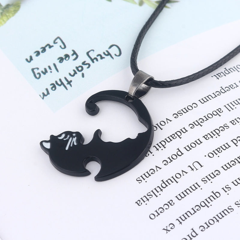 A Pair Couples Necklace - virtualcatstore.com