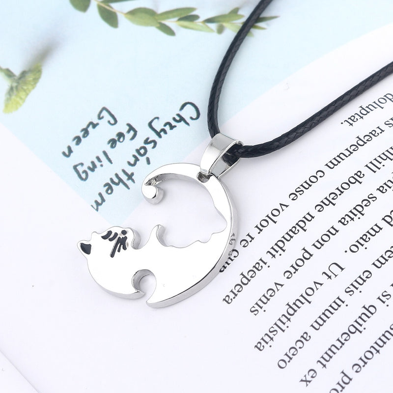 A Pair Couples Necklace - virtualcatstore.com