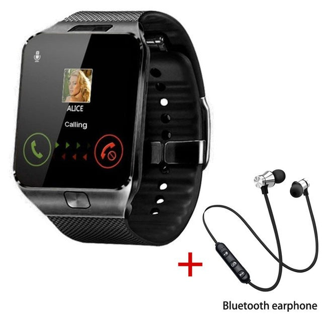 Bluetooth Smart Watch DZ09  Smartwatch TF SIM Camera Men Women Sport Wristwatch for Samsung Huawei Xiaomi Android Phone - virtualcatstore.com