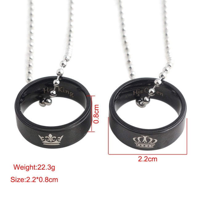 A Pair Couples Necklace - virtualcatstore.com