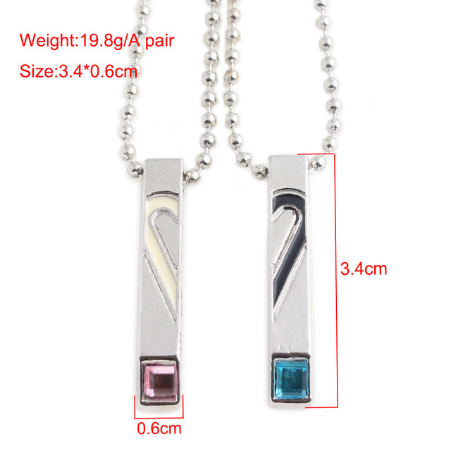 A Pair Couples Necklace - virtualcatstore.com