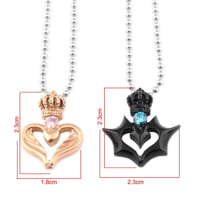 A Pair Couples Necklace - virtualcatstore.com