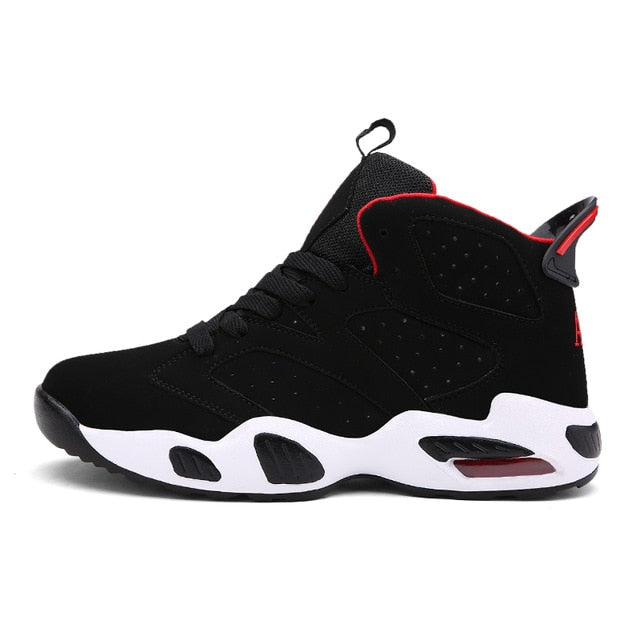 JINBEILE Women Basketball Shoes Jordan Sneaker Women Air Athletics Sports Woman Shoes Black Red White Women Jordan Air Sneakers - virtualcatstore.com