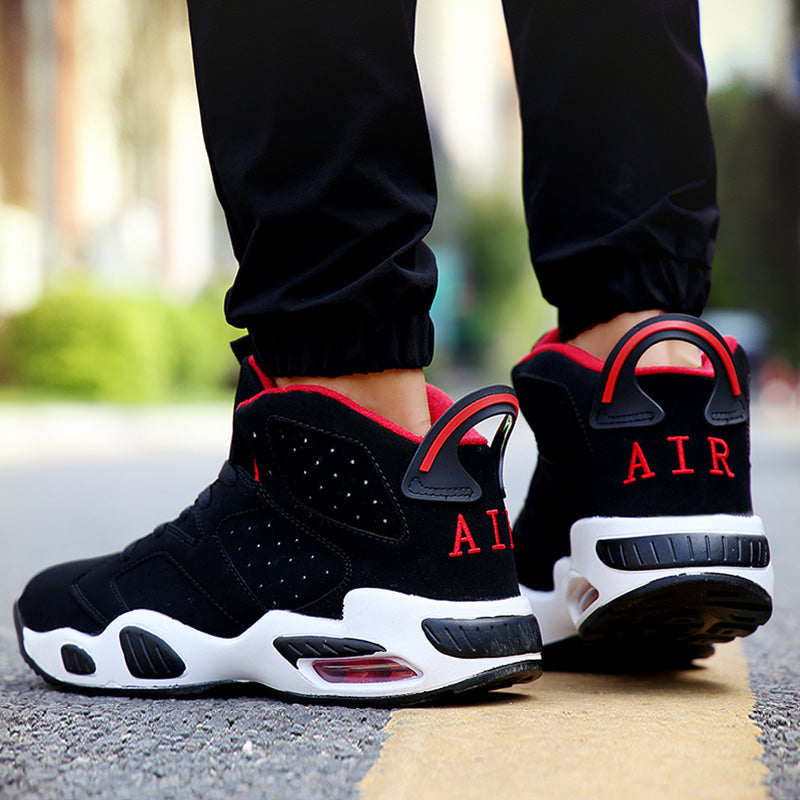 JINBEILE Women Basketball Shoes Jordan Sneaker Women Air Athletics Sports Woman Shoes Black Red White Women Jordan Air Sneakers - virtualcatstore.com