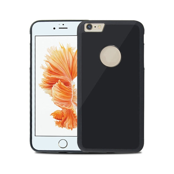 Anti Gravity Phone Bag Case For iPhone X 8 7 6S Plus Antigravity TPU Frame Magical Nano Suction Cover Adsorbed Car Case - virtualcatstore.com