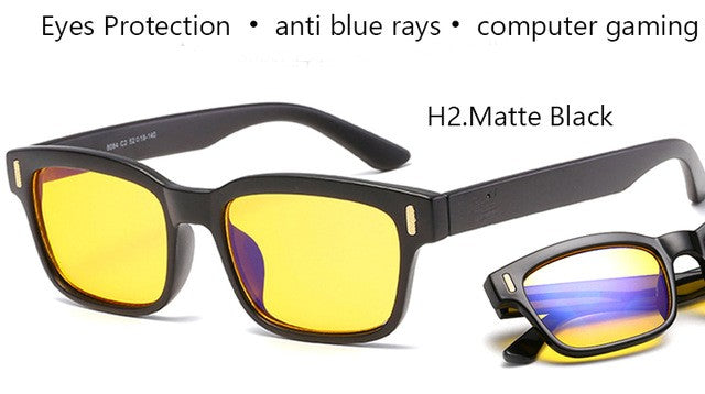 Anti Blue Rays Computer Glasses Men Blue Light Gaming Glasses Protection Myopia - virtualcatstore.com