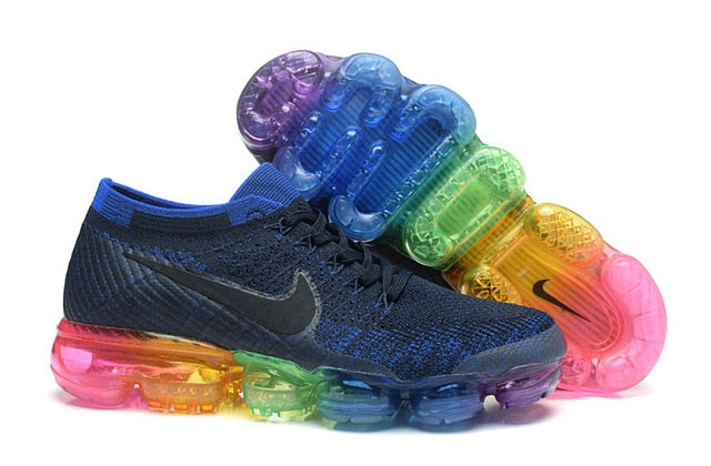 Nike Air VaporMax Flyknit 1.0 Fabric Socks Badminton Shoes Female Cushion Jogging Sneakers With Half Size - virtualcatstore.com