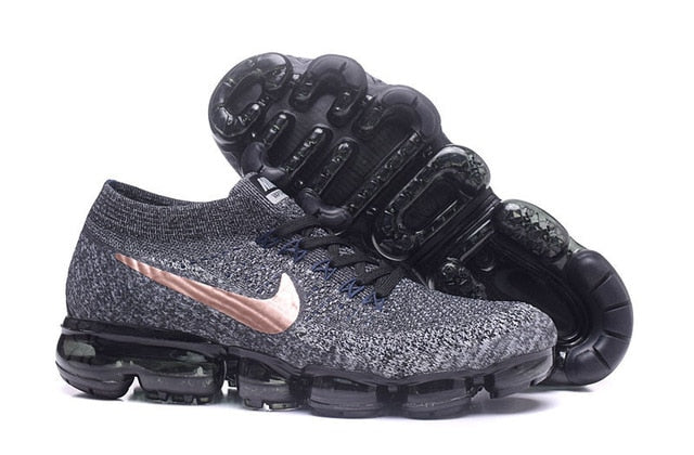 Nike Air VaporMax Flyknit 1.0 Fabric Socks Badminton Shoes Female Cushion Jogging Sneakers With Half Size - virtualcatstore.com