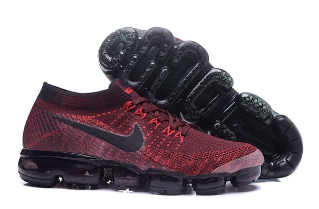 Nike Air VaporMax Flyknit 1.0 Fabric Socks Badminton Shoes Female Cushion Jogging Sneakers With Half Size - virtualcatstore.com