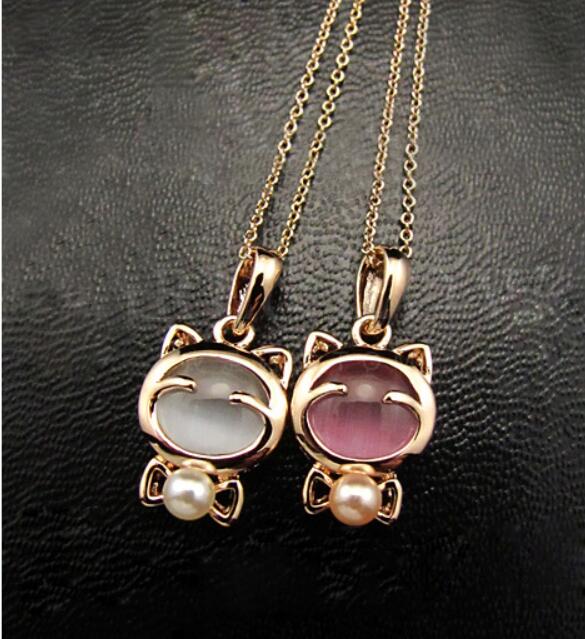 Lucky Cat Bohemian Statement Necklace - virtualcatstore.com