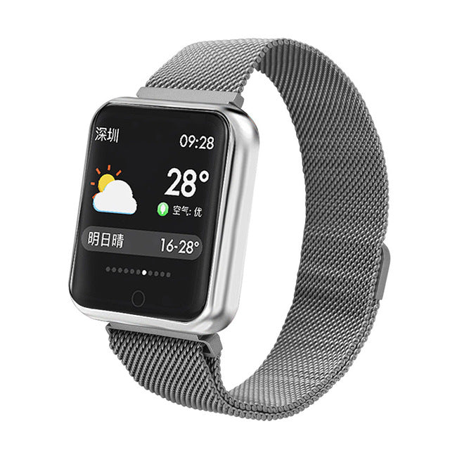 Smart Watch For Men Blood Pressure Pedometer Activity Tracker IP68 Waterproof Smartwatch For Apple IOS Iphone Android - virtualcatstore.com