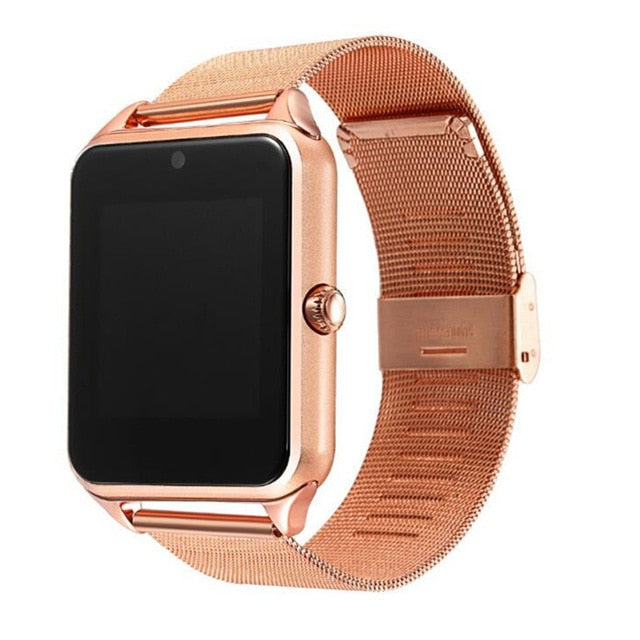 Smart Watch  Men Women Bluetooth Wrist Smartwatch Support 2G SIM/TF Card Wristwatch For Apple Android Phone - virtualcatstore.com