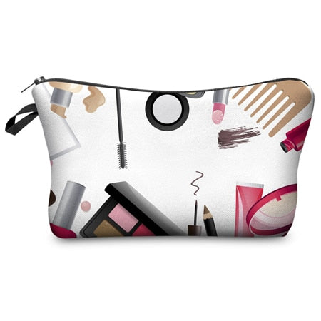 Makeup Bags  Travel  Pouch Women Cosmetic Bag - virtualcatstore.com