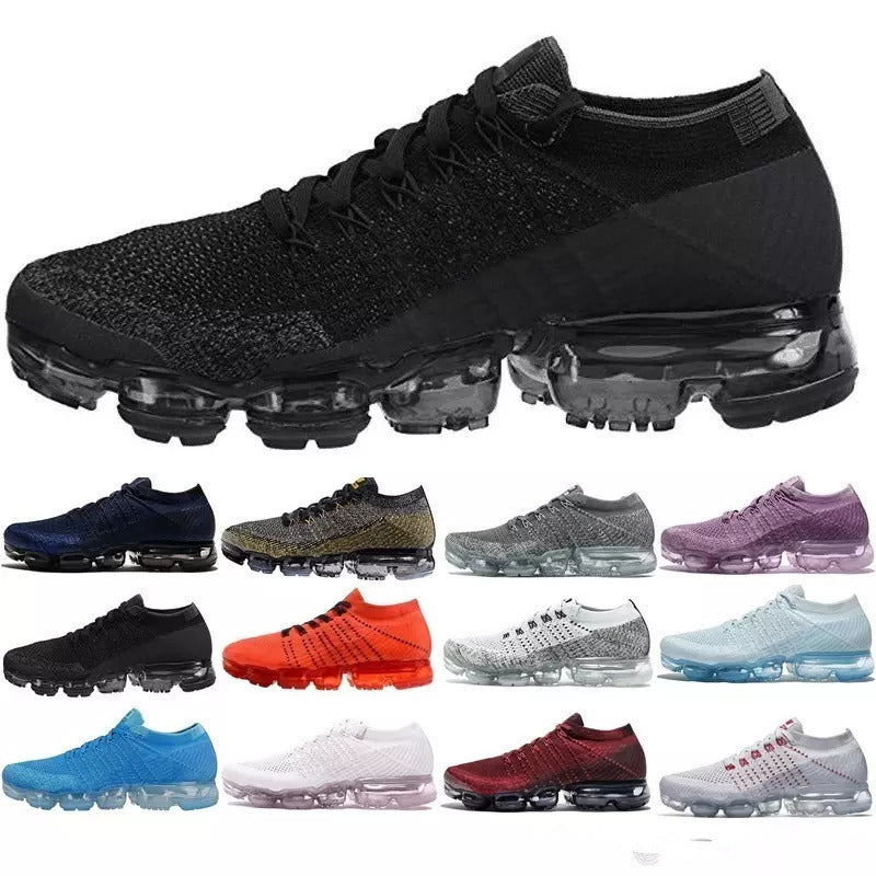 New  Air Vapormax Flyknit Men's Women Max  Running Shoes Sports Sneakers Outdoor Athletic Max Running Shoes - virtualcatstore.com