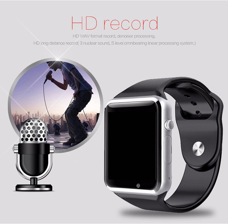 Bluetooth Smart Watch for Apple Watch with Camera 2G SIM TF Card Slot Smartwatch Phone For Android IPhone Russia T15 - virtualcatstore.com