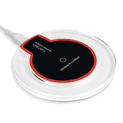 Ultra Thin Led Wireless Charging Pad For iphone XS X 8 Plus Samsung Huawei Mate 20 Pro Charger - virtualcatstore.com