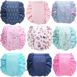 Large-capacity Drawstring cosmetic bag travel Makeup Bag storage bag beam magic Pouch - virtualcatstore.com