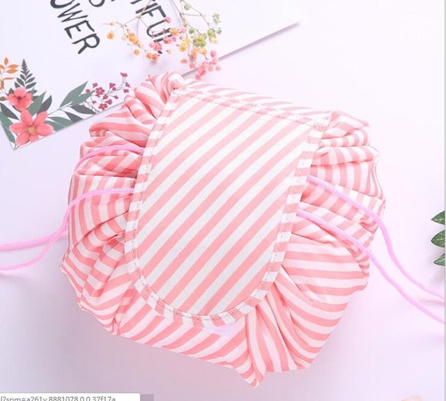 Large-capacity Drawstring cosmetic bag travel Makeup Bag storage bag beam magic Pouch - virtualcatstore.com