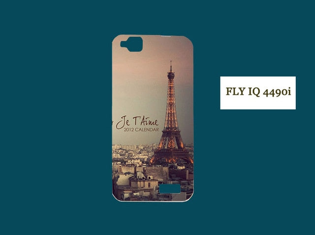 Phone Back Case  SOFT TPU back Cover Nano Butterfly Eiffel Tower Lion Painted Case Free Shipping - virtualcatstore.com